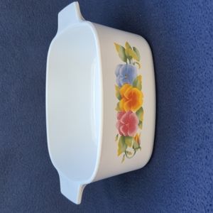 Vintage Corningware Summer Blush 1.5 Liter Casserole Dish